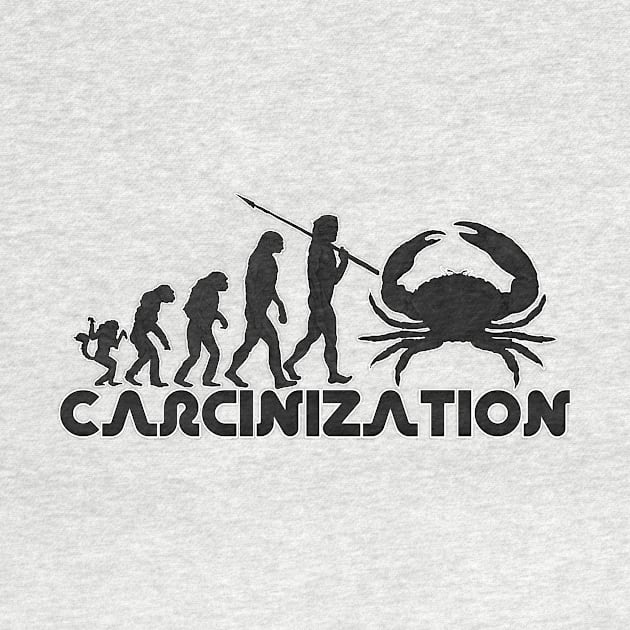 Evolution of Man - Carcinization by Darkseal